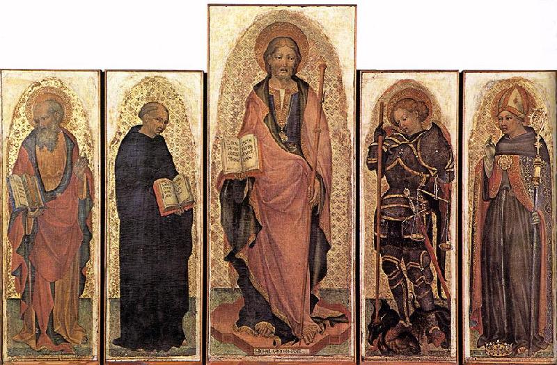GIAMBONO, Michele Polyptych of St James dfh oil painting image